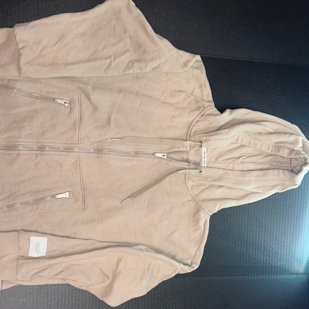 Calvin Klein Performance Beige Hoodie